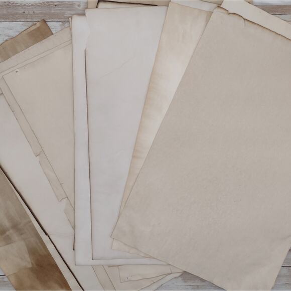 Dyed Paper Seconds: Imperfect Eco Dyed Paper Mix with Dictionary Prints - Picture 12 of 13